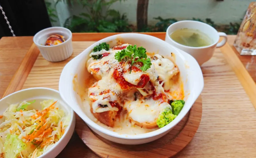 鳥取県のTOTTORI CHEESE GARDENのランチ
