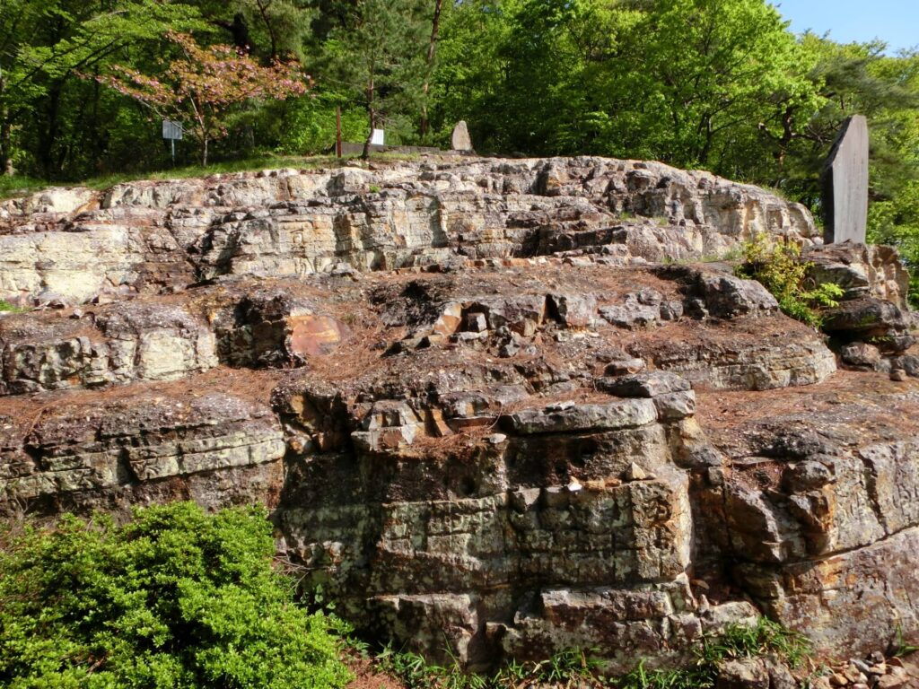 The Exposed Rock Face with Iwaya Kannon