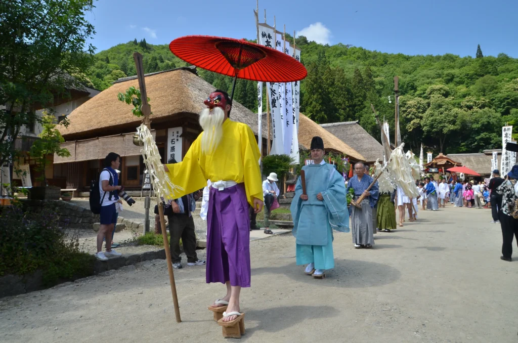大内宿の夏祭り