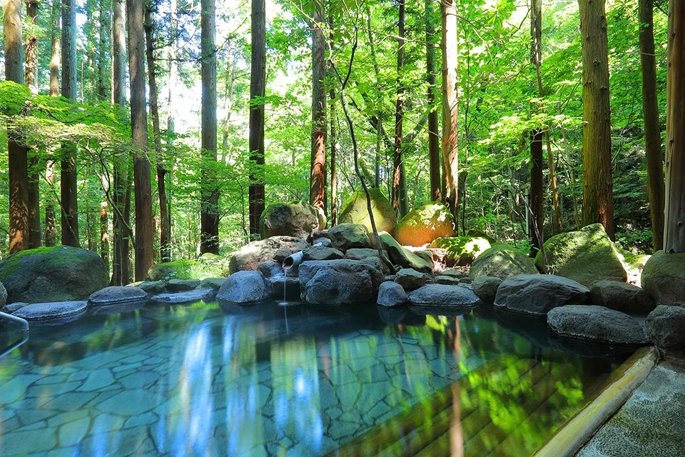 土湯別邸 里の湯の温泉