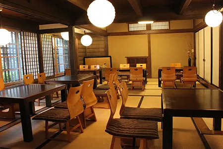 割烹田季野のお食事席