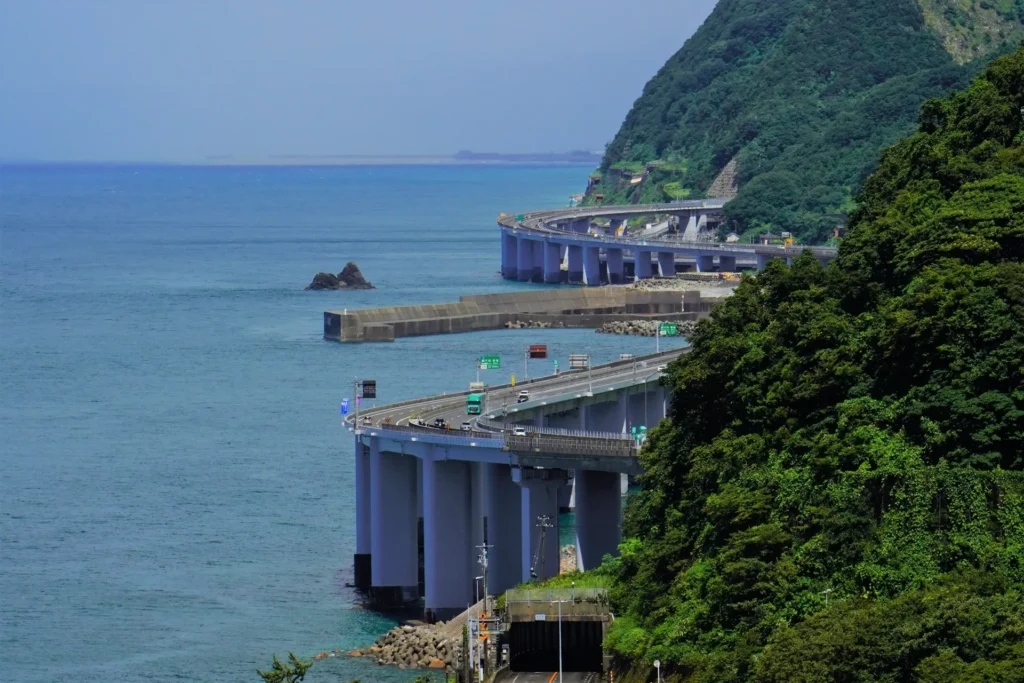 親不知海岸
