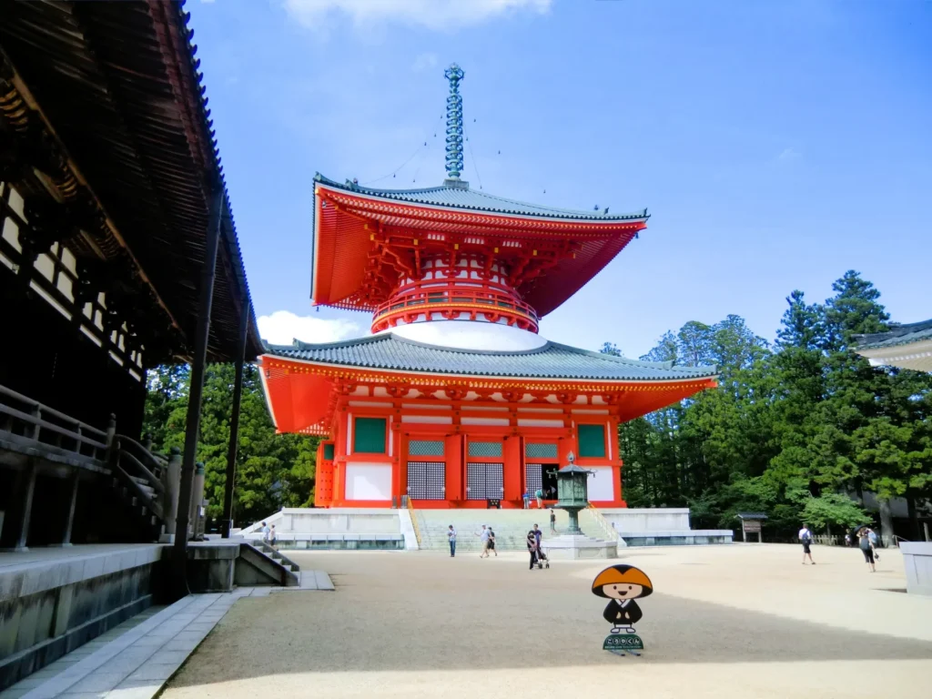 高野山の壇上伽藍