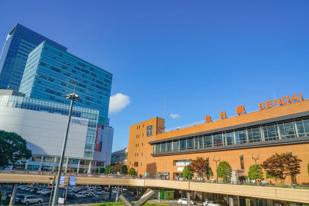 仙台駅西口の外観