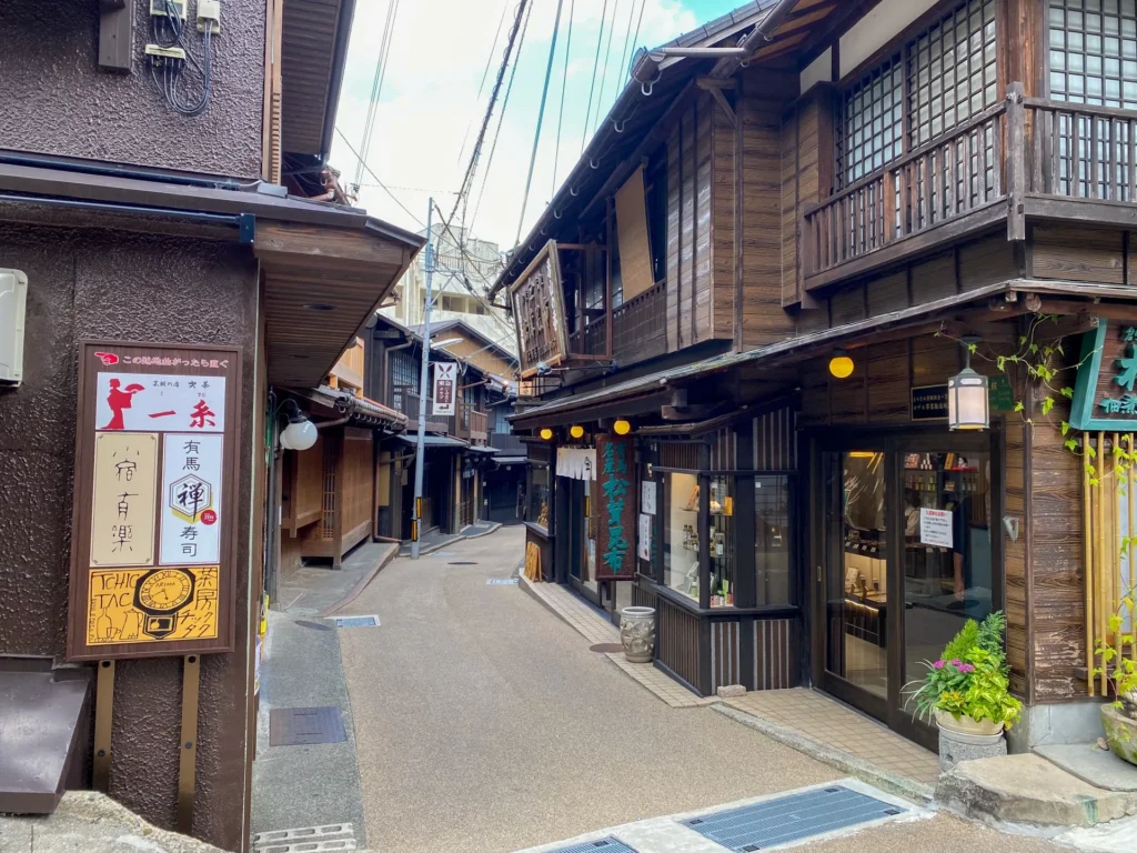 有馬温泉町並み