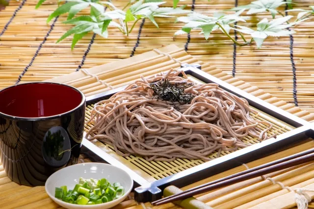 強清水の蕎麦
