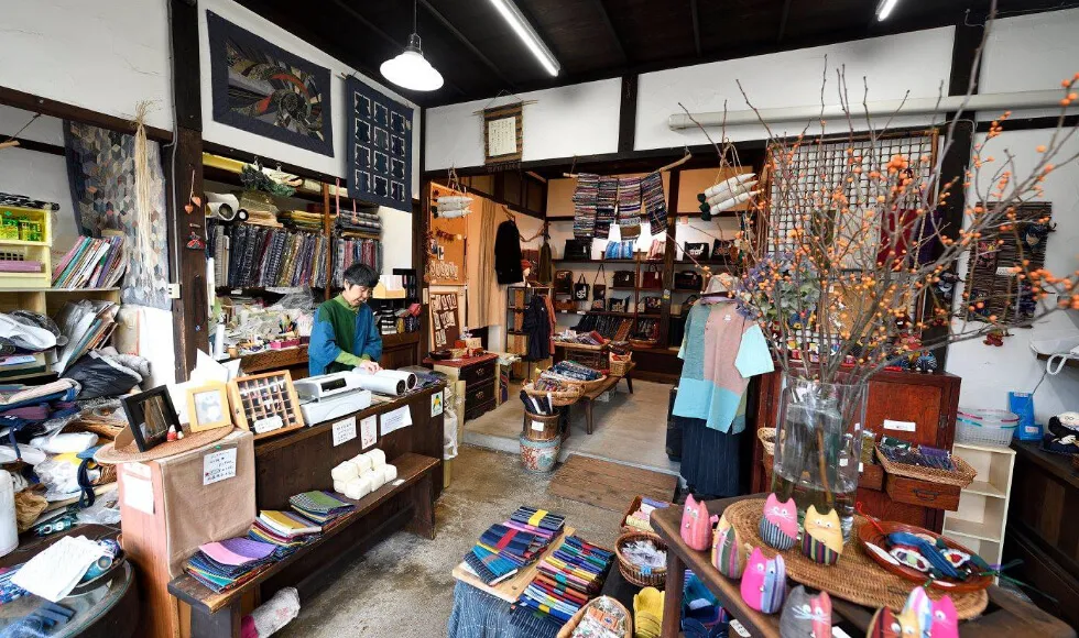 もめん絲の店内の様子