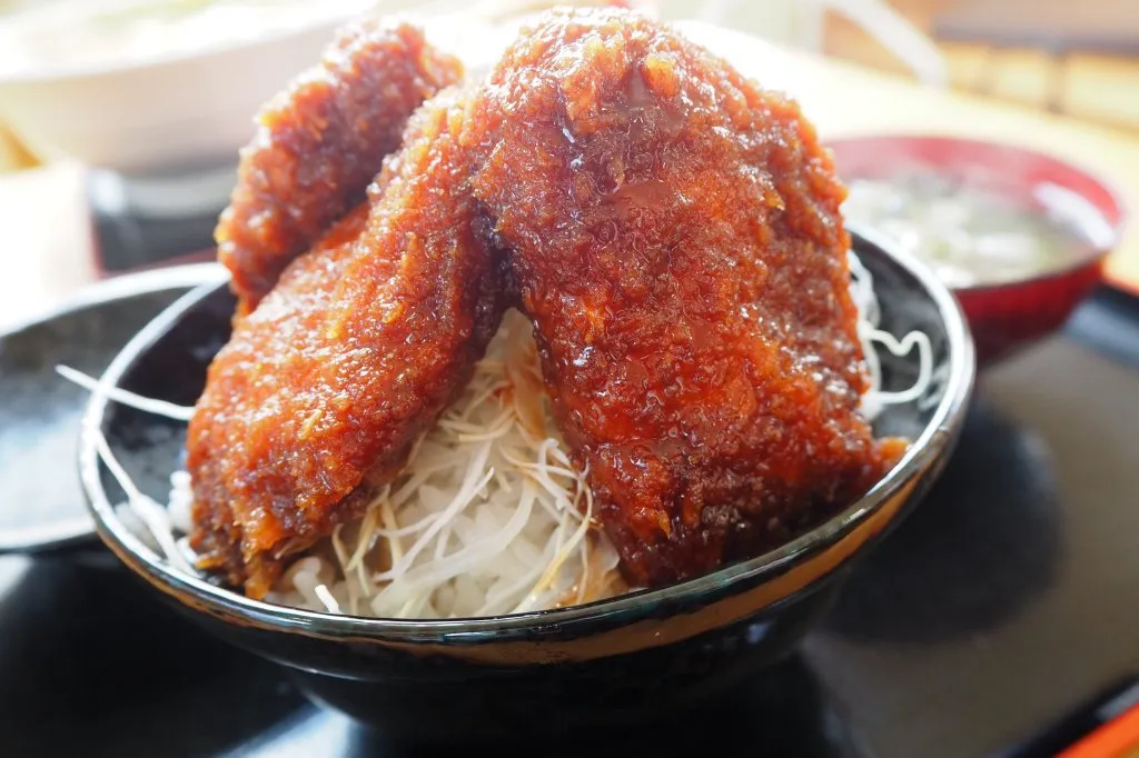 一風亭のソースかつ丼