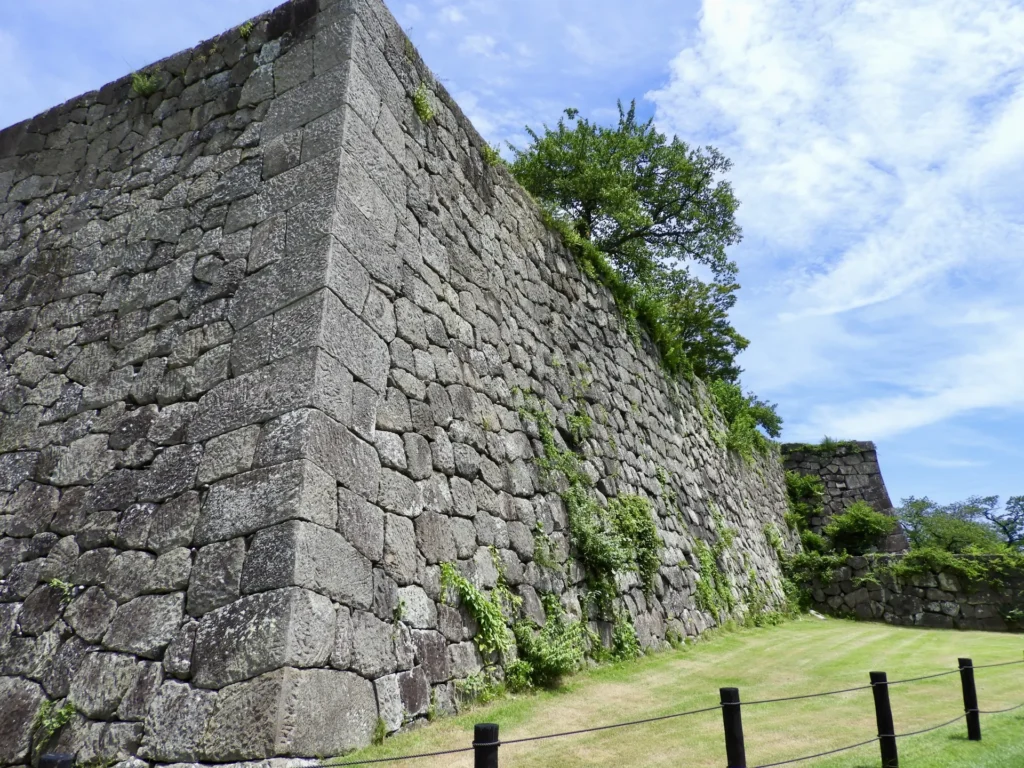 白河小峰城（しらかわこみねじょう）の石垣