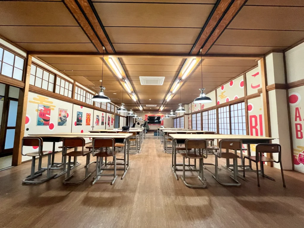 赤べこランドの赤べこを作るための部屋