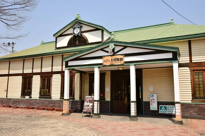 駅caféの外観