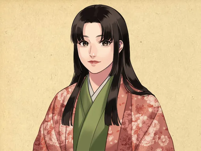 織田信長の娘、徳姫のイラスト