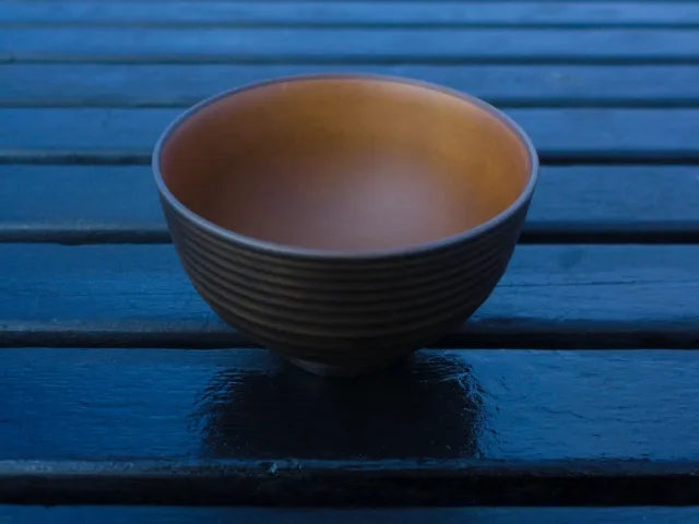 会津漆器で作られたお椀