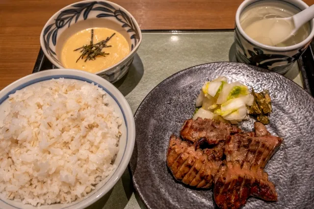 宮城県名物の牛タン