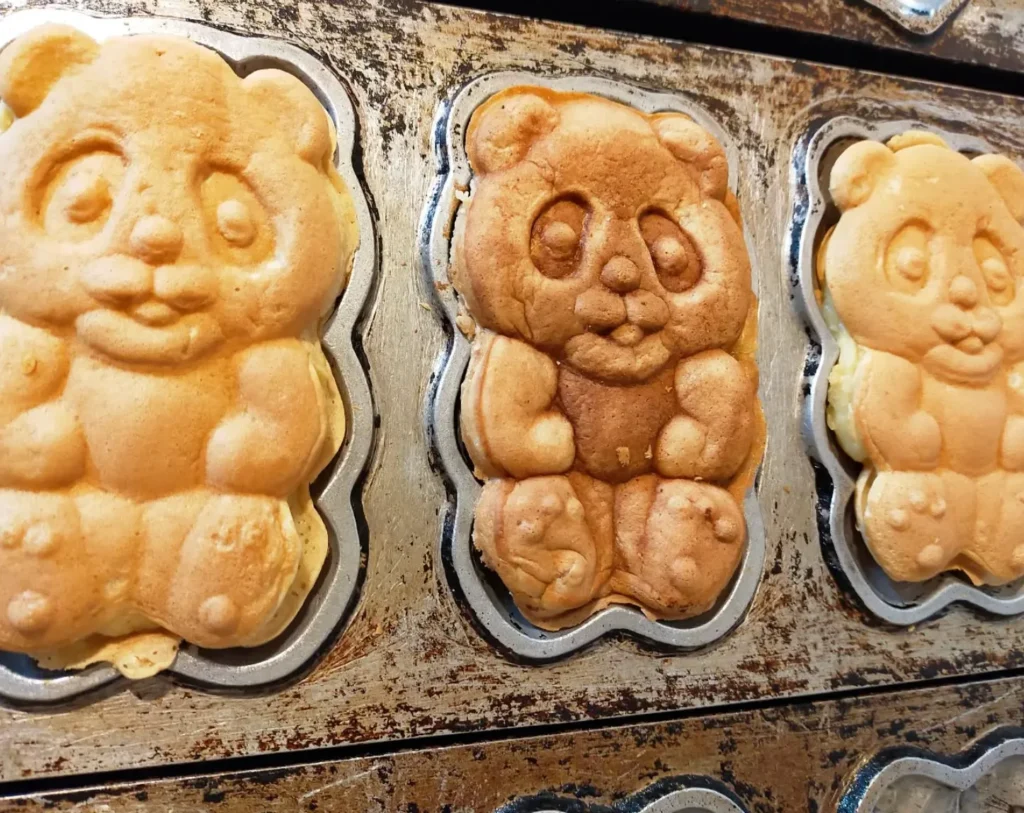えびすや松崎商店のパンダ焼き