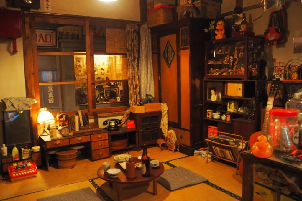 昭和なつかし館のレトロな館内