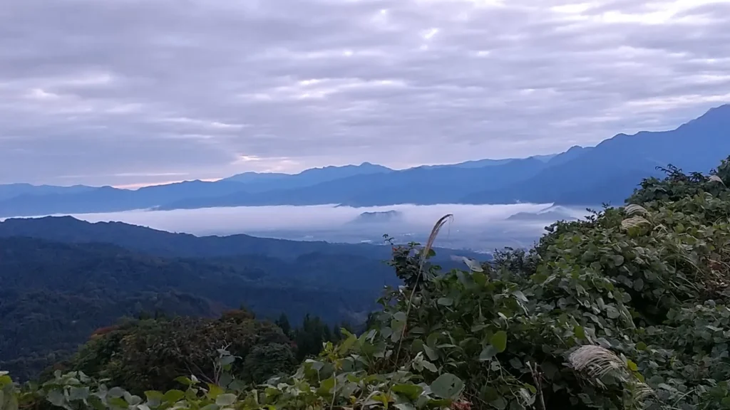 魚沼スカイラインからの景色