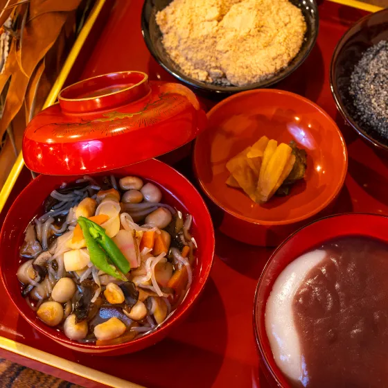 伝統的な会津若松の料理