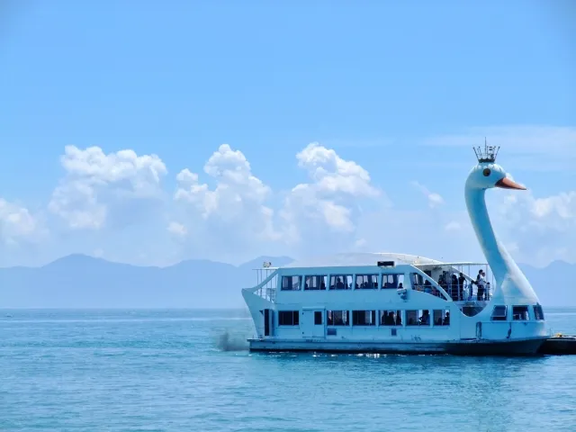 Crystal clear water and beautiful nature