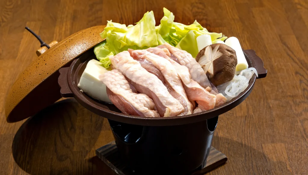 会津の名物料理の鍋