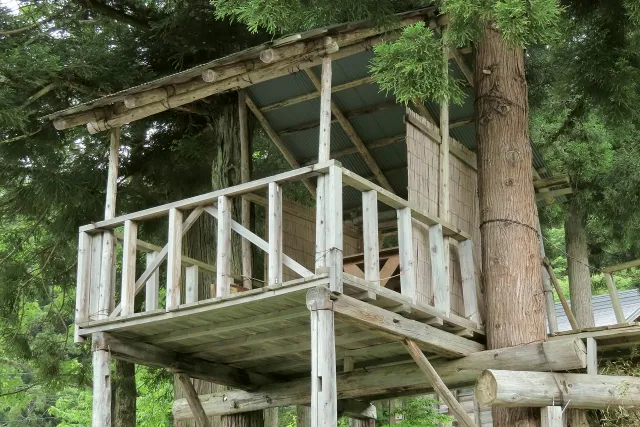 This campsite, surrounded by beautiful nature