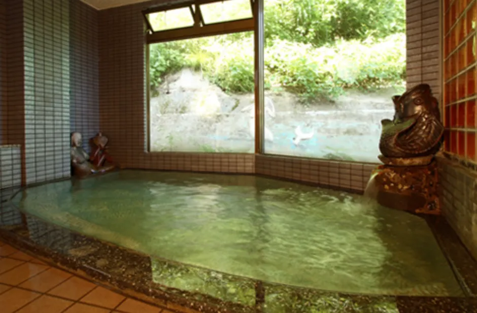 旅館明星の大浴場