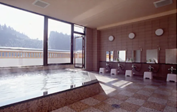 林屋旅館の大浴場