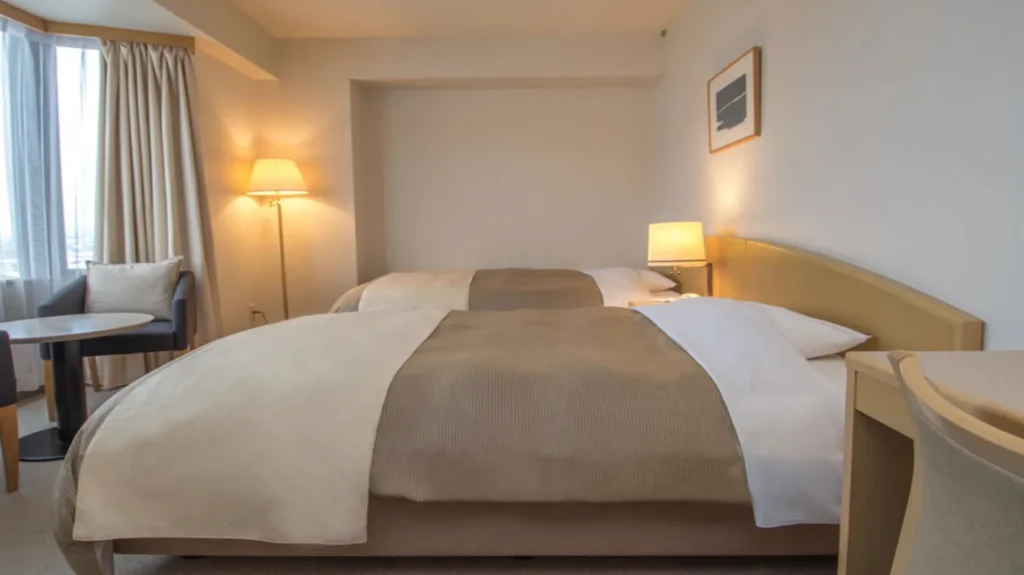 ホテルニュー十日町の一室