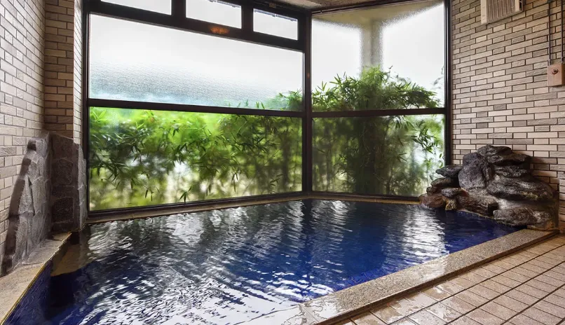 奥越後旅籠 壱番館の大浴場