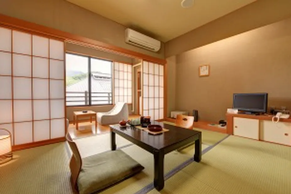 高柳じょんのび村の一室