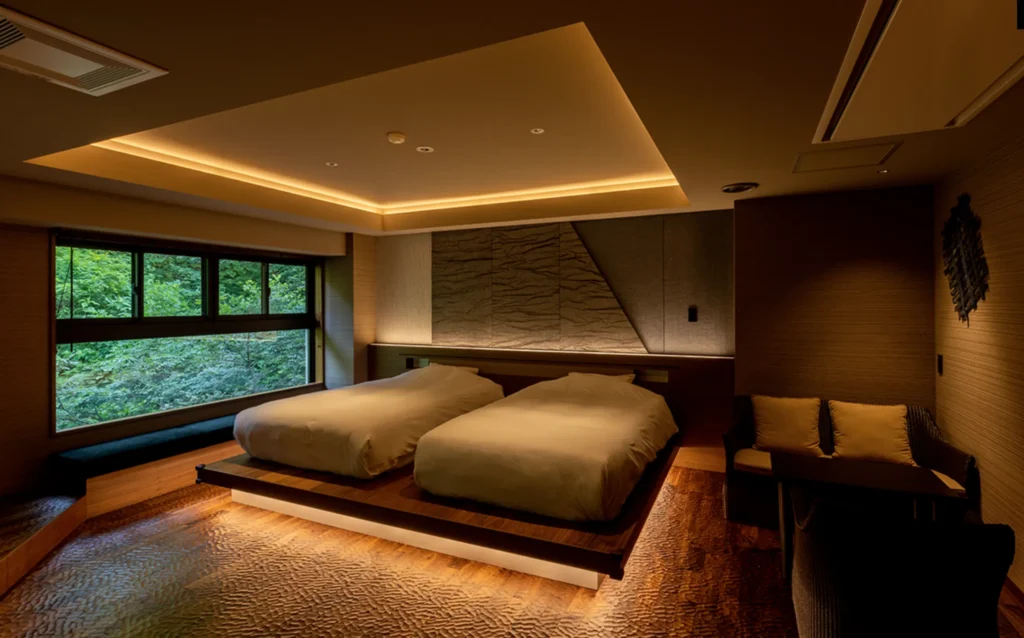 酒の宿玉城屋の一室