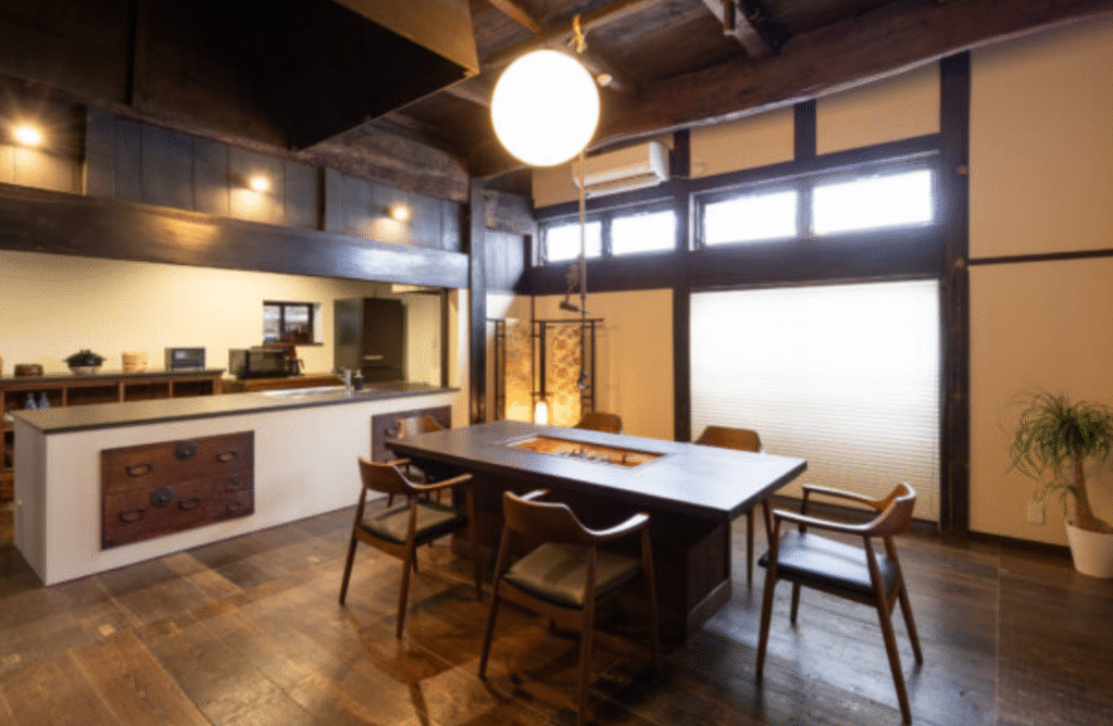 雪の家古澤邸のキッチン
