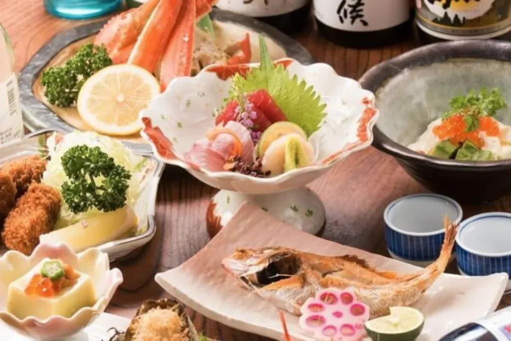 文よしで提供される料理