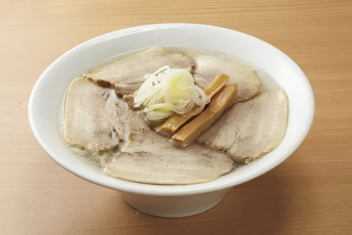 会津うえんでの会津塩ラーメン