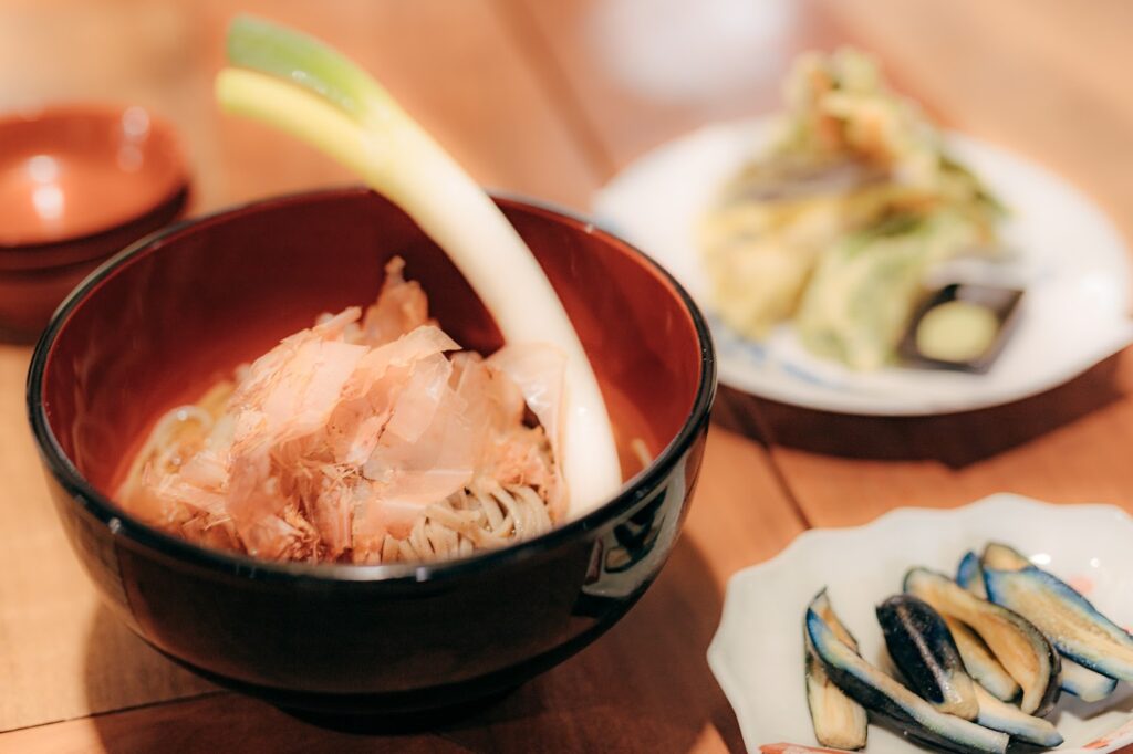 ねぎそばセット