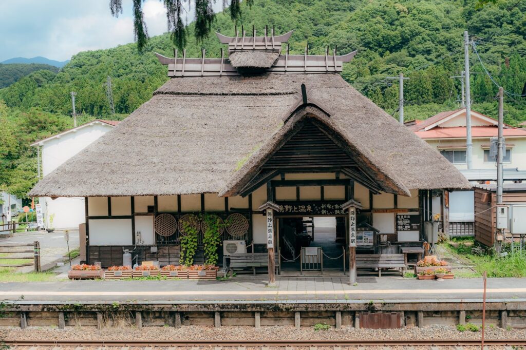 湯野上温泉駅の外観
